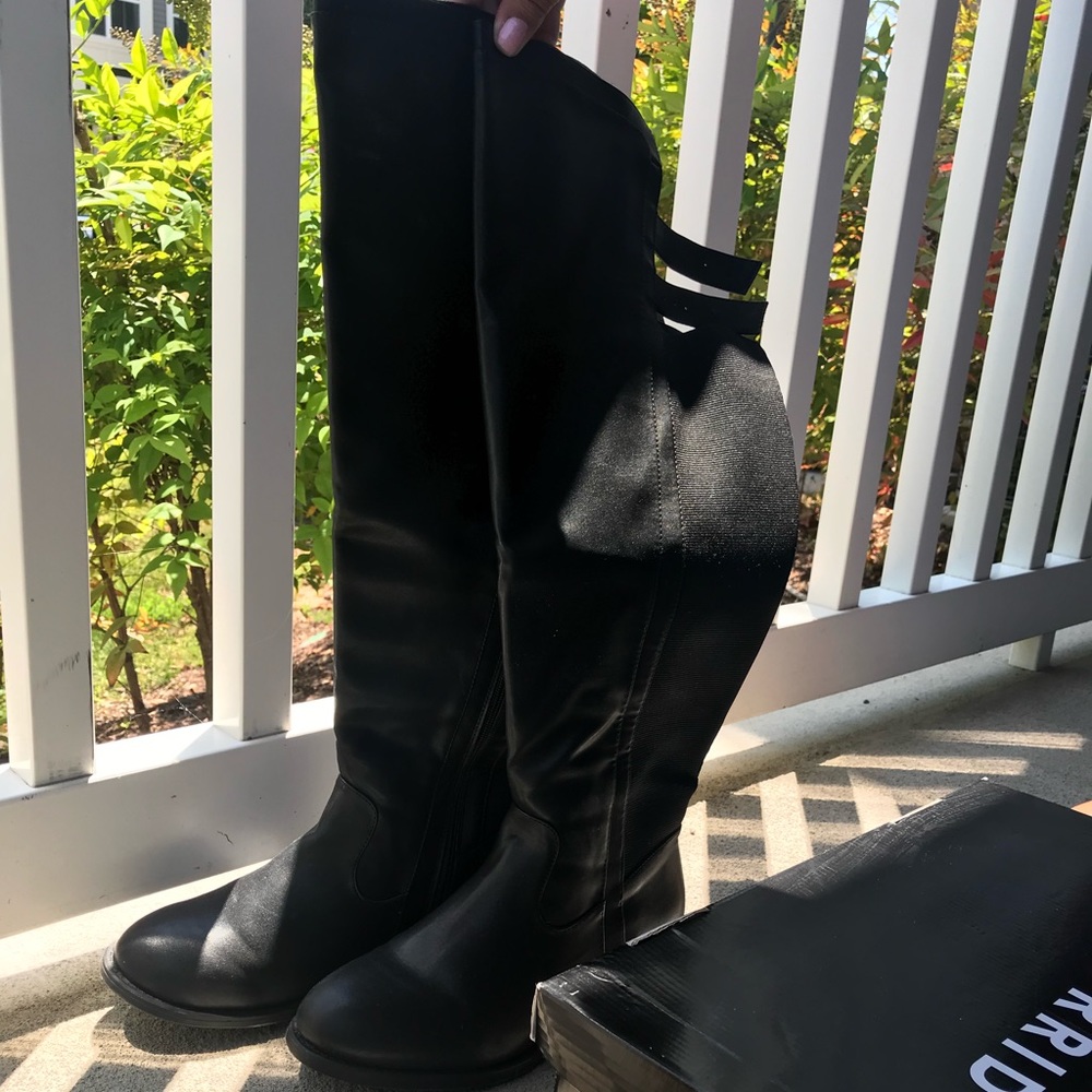 Torrid Black over knee boot
